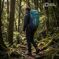 Carrier 45 Liter Irco JulietWanita with Free Waterproof Cover Bag - 45l Backpack with Waterproof Rai