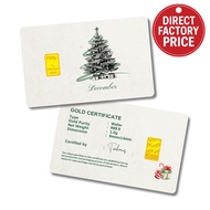 Taukemas 999 Gold Wafer - Christmas Tree 1g