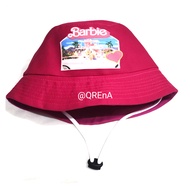 Barbie Bucket Hat for Children, Distro Screen Printing, Barbie Children's Hat