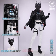 Delta Force Arknights Black Skyline Linked to Red Skin Luna Complete set of cosplay costumes