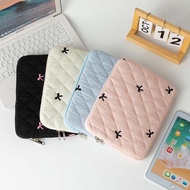 KOREAN AESTHETIC LAPTOP BAG! Coquette with Premium Ribbon & Embroidery - For Macbook, iPad 11/13 15 