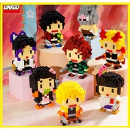 ! DEMON SLAYER LEGO Particle Building block puzzle !跨境鬼灭之刃动漫模型积木拼图