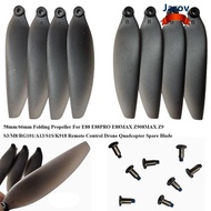JAROV Remote Control Drone Parts, Black 58mm/66mm Folding Propeller Blades, Plastic Universal Quadco