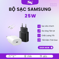 Adapter Sạc Type C PD 25W Samsung EP-TA800NW Trắng Củ sạc Type C Samsung kèm cáp 25W Đen Củ sạc nhan