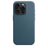 Original Leather Case FineWoven Magsafe Case For iPhone15 Pro Max 15 Plus Case Wireless Charging Dro