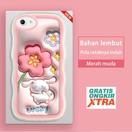 Jasouwe OPPO F1S F3 F5 PLUS F7 YOUTH F9 F11 PRO lite A3 A7X A59 A59S latest casing hp Cinnamon patte