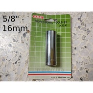 Spark Plug Socket 16mm or 5/8" A.O.K TAIWAN