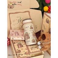 thermal flask thermal bottle Stainless Steel Dolphin Door Gift Box Packaging Cute Style Portable