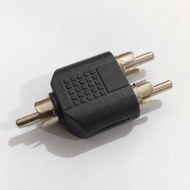 Jack Branch 1 RCA MALE TO 2 RCA MALE / 1 RCA COWO TO 2 RCA COWO