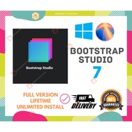 Bootstrap Studio v7🔥 Professional Website Maker [Video] | Windows & McOS  | Lifetime | Full Vers