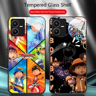 TS-81 New BoBoiBoy Fusion HD Glass Casing for VIVO Y22 Y35 Y75 Y28 Y22S V25 Y55 iQOO Z6