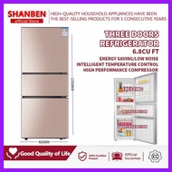 SHANBEN<E/Refrigerator[dt]Three>k)Door}X)Refrigerator}b)6.8~E*Cubic~i*Feet~K*Energy Saving Low Nois