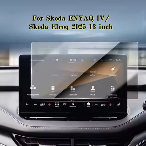 For Skoda ENYAQ IV/Skoda Elroq 2025 13 Inch Dashboard Navigation Membrane Car GPS Display Tempered G