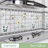 Sticker Dapur Sticker Cabinet Waterproof Anti-Oil Wall Sticker Kitchen Self-Adhesive Wall Stickers