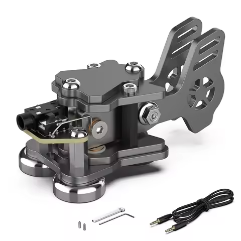 Putikeeg Mini, CW Key Morse Code,Shortwave AmateurRadio, Two Way Radio Paddle. 2.8*1.6*1.3in