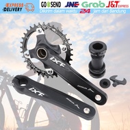 Ixf hollowtech bcd 104 mtb roadbike 34 teeth crankset crankset crankset Gear456