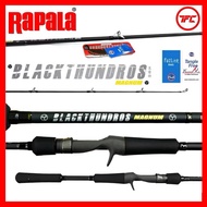 RAPALA Black Thundros Magnum 黑雷神 Baitcast & Spinning Rod BC Baitcasting Heavy