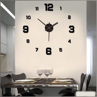 💥Modern/Functional💥 Wall Clock/Digital Clock/Home Decor 【No Drilling Design】 Night Glow/Lightweight 