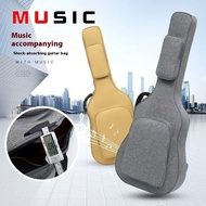 Ready Stock Thick Quilted Folk Guitar Bag 36-Inch 41-Inch Personalized Trendy Guitar Guitar Bag Cott