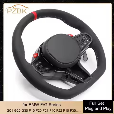Car Steering Wheel with M1 M2 for BMW G/F Series G20 G30 G80 G82 G42 M4 F82 M5 F90 M3 F80 F10 F02 F1