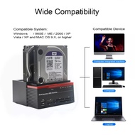 2.5"/3.5" USB 3.0 To 2 SATA Ports 1 IDE Port External HDD Hard Drive Disk Docking Station Card Reade