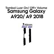 TOMBOL External Button 1 set Power On Off Volume Samsung Galaxy A9 2018 / A920 / A920F / SM-A920F / 