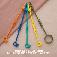 Outdoor Travel Essential - Suitable For Multiple Scenarios - Silicone Baby Bottle Strap, Anti-Drop H