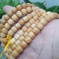 DG0115 Rare Dragon Ridge Bodhi Drum Beads 7.7 X 6.7 X 29 Pieces Single Circle 115 Straight Cut 7 X 5