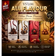 ( ID 10998)VSLIM ADVANCE BOOSTER  DYNA COKLAT & BUTTERSCOTCH 7SACHET