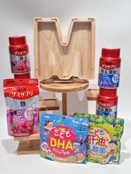 🇯🇵 現貨UHA 味覺糖鐵質軟糖 UHA 鐵&葉酸軟糖  Unimat Riken 兒童 DHA / 肝油乳酸菌水果軟糖