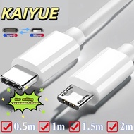 1M/2M 2.4A OTG cable typec to micro data cable Type C Male To Micro USB Male Quick Charger Adapter f