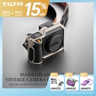 TILTA Hasselblad X2D II 100C Vintage Camera Cage Base Kit with ARCA Quick-Release Baseplate Camera P