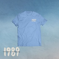 Taylor Swift 1989 (Taylors Version) Cotton T-shirt Plus Size Mens and Womens Loose Korean Minimalist