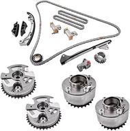 Engine Timing Chain Kit W/Camshaft Sprocket VVT Gear Compatible for Lexus 2.5 3.0 3.5 GAS 2GR-FE 2GR