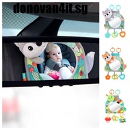 DONOVAN4IT Safety Seat Headrest Rearview, Convex Mirror Soft Baby Car Mirror, Car Reflector Polyeste
