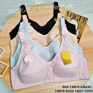 BIG Size Bra Jumbo Bra/ TALLY 2099 Wire Free Foam Cup Size 38-44 Cup D