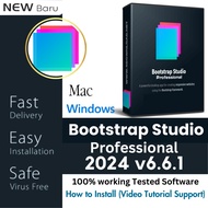 Bootstrap Studio Professional 2024 v6.6.1 | [100% Working tested with Windows & Mac]