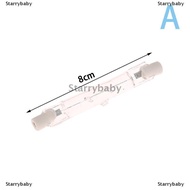 Star หลอดไฟฮาโลเจนเชิงเส้น R7s คู่ขนาด70-1000วัตต์หลอดไฟฮาโลเจน R7s AC220-240V ตกแต่งบ้าน
