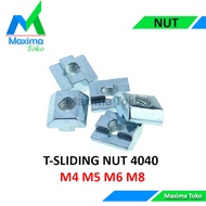 Sliding T Nut 4040 M4 M5 M6 M8 Aluminum Profile 40 series tnut