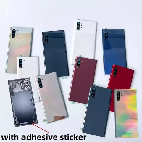 Back cover glass replacement for Samsung Galaxy note10 SM-N9700 note10plus n9760 note10 rear housing