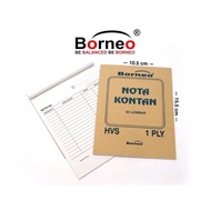 1 PLY BORNEO CASH NOTE