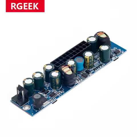 RGEEK 120W DC ATX PSU 12V Peak Pico ATX Switch PSU 24pin Realan 1007 MINI ITX DC to Car ATX PC Power