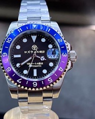 ロズウェル時計系列🏯紫藍色/ seiko mod nh35機芯手錶