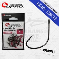 EUPRO 3918BN LIGHT CIRCLE HIGH CARBON STEEL FISHING HOOK/LIGHT CIRCLE HIGH CARON STEEL MATA KAIL