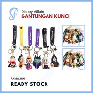 GANTUNGAN Disney Villain Keychain Anime Cartoon Keychain Keychain