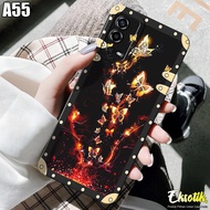 Case Oppo A55 - Eksotik - Casing Oppo A55 - Motif Lucu Aesthetic - Kesing Oppo A55 - Silikon Karet L