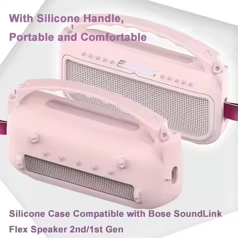 2nd Gen Silicone Cover Compatible with Bose SoundLink Flex 1nd/2nd Gen/Bose SoundLink Flex Portable 