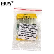 0307 1uH to 470uH Inductor, 14valuesX10pcs=140pcs,,color ring Inductor Assorted Kit