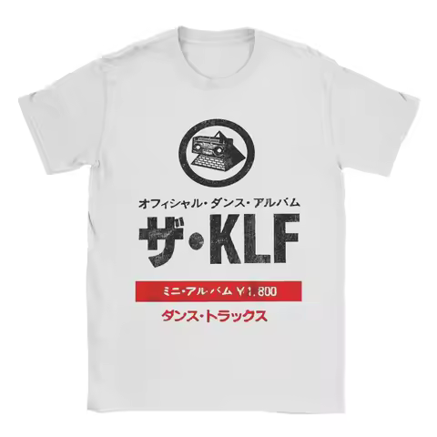 90's Acid House Rave The KLF Graphic Print T-shirt Men Women Cotton Solf Streetwear Hip Hop Fashion 