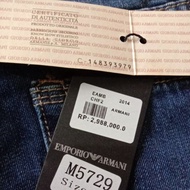 Produk Celana Pria EMPORIO ARMANI Jean original size 28 Barang